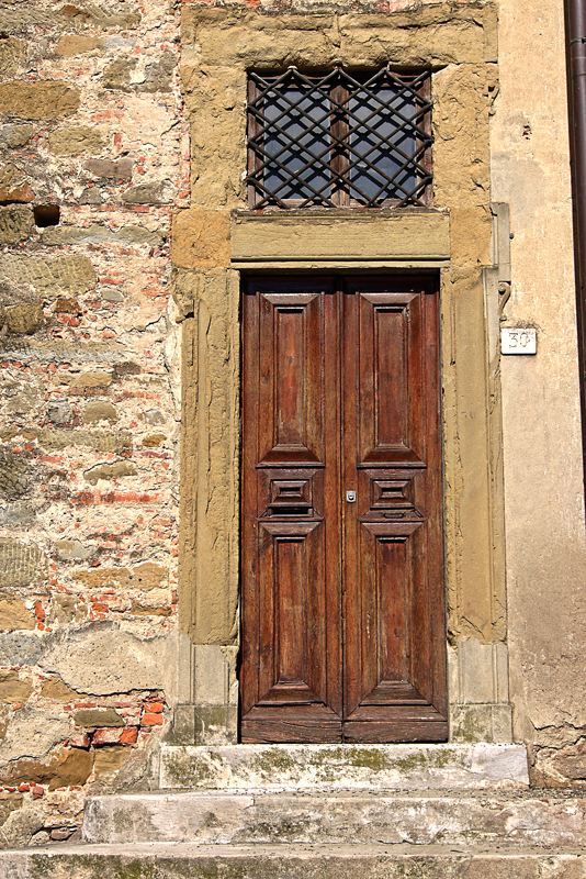 Italian Doorways - The Library of Practical Geometry